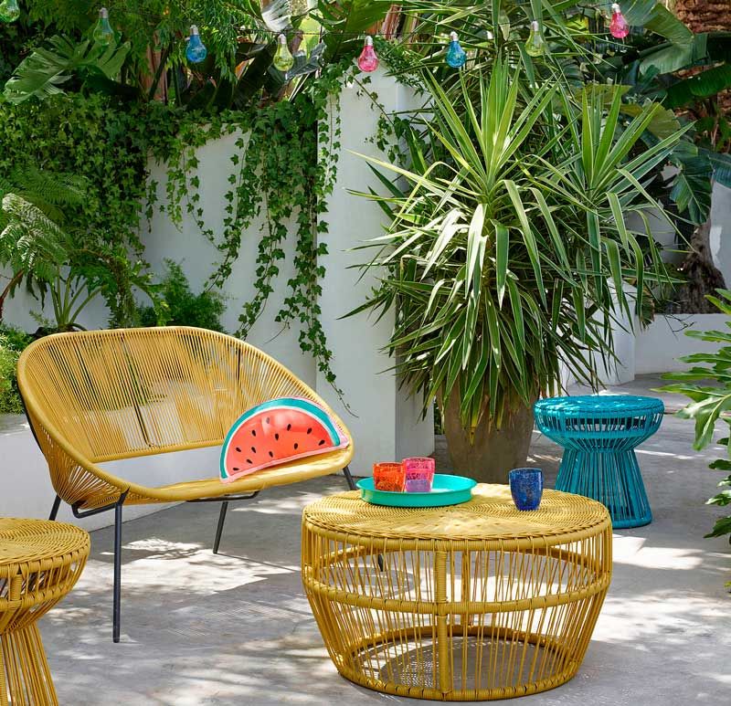 Imprescindible en la decoración de terrazas y jardines: el sillón