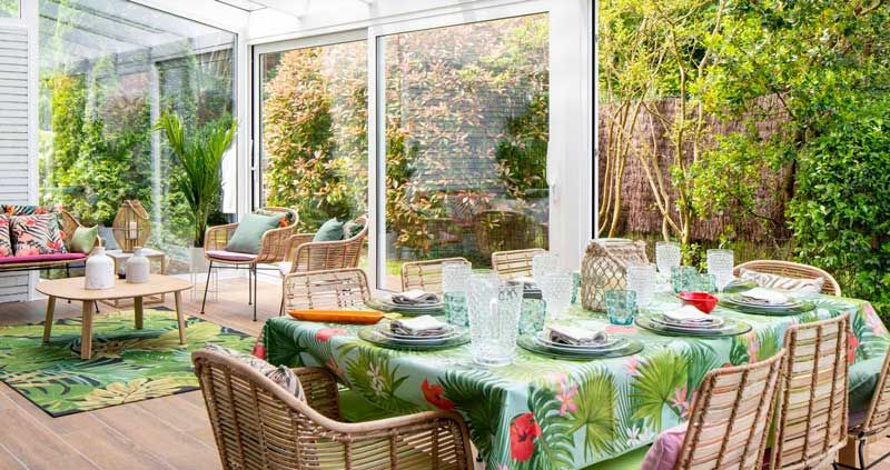 Cómo decorar un comedor fresco de verano - Foto 13