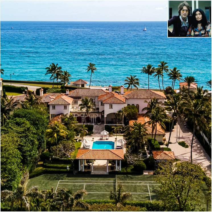 Recorremos la antigua mansión de John Lennon y Yoko Ono en Palm Beach