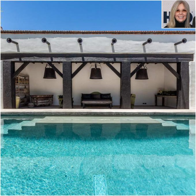 Diane Keaton pone a la venta su mansión rústica de Tucson (Arizona)