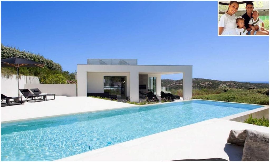 La exclusiva villa donde Álvaro Morata y Alice Campello han disfrutado de sus vacaciones