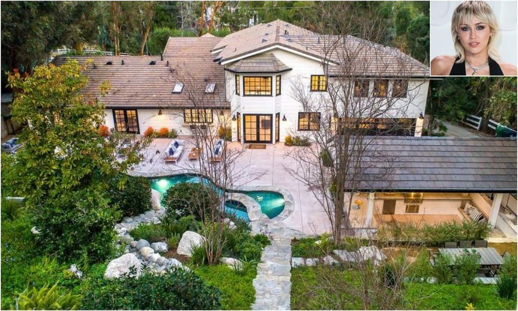 Una mansión moderna y muy 'chic': así es la nueva casa de Miley Cyrus