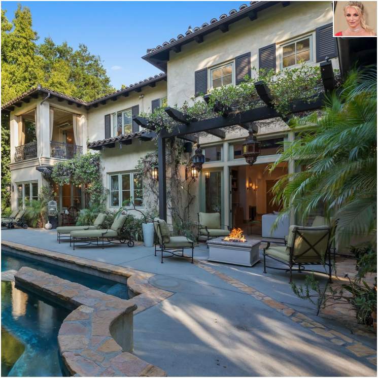 La antigua mansión de Britney Spears en Beverly Hills sale a la venta