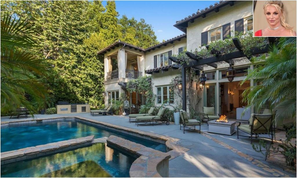 La antigua mansión de Britney Spears en Beverly Hills sale a la venta