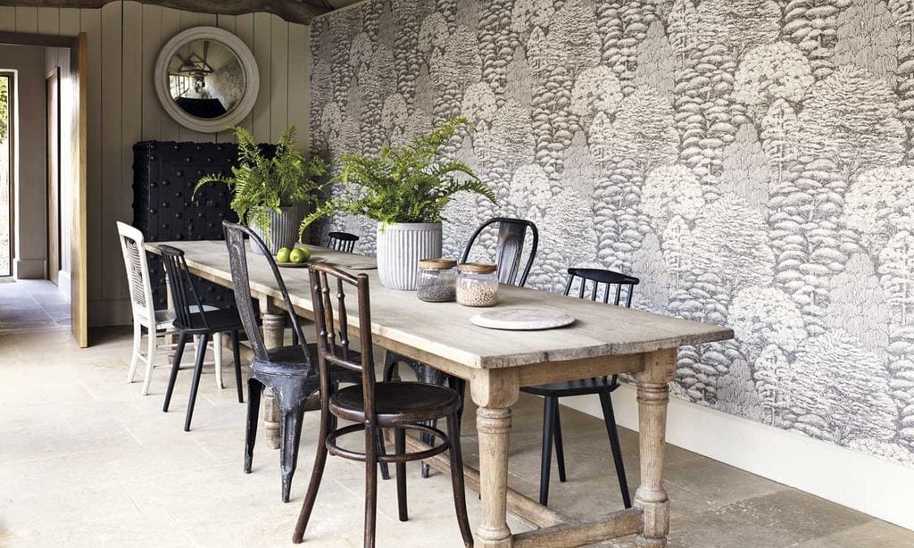 ¿Qué pared es la adecuada para decorar con papel pintado?