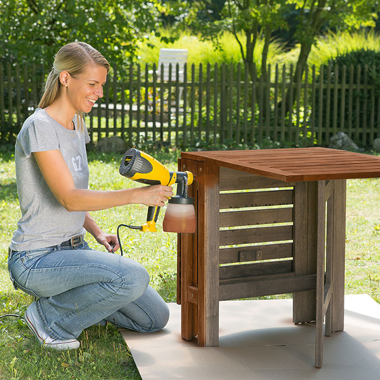 Aprende a pintar tus muebles con pistola y redecora tu casa