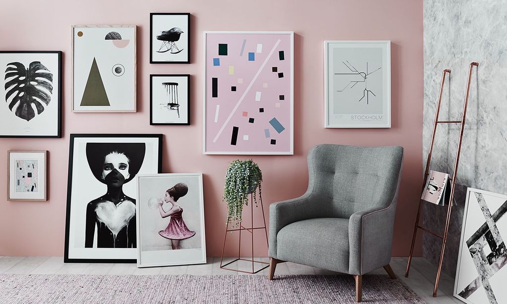 Las mejores ideas para crear una galería de cuadros en la pared