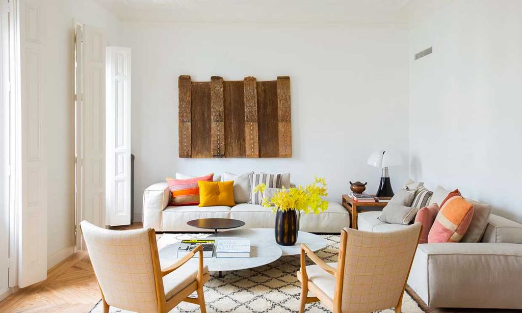 La decoración del salón puede hacerte más feliz