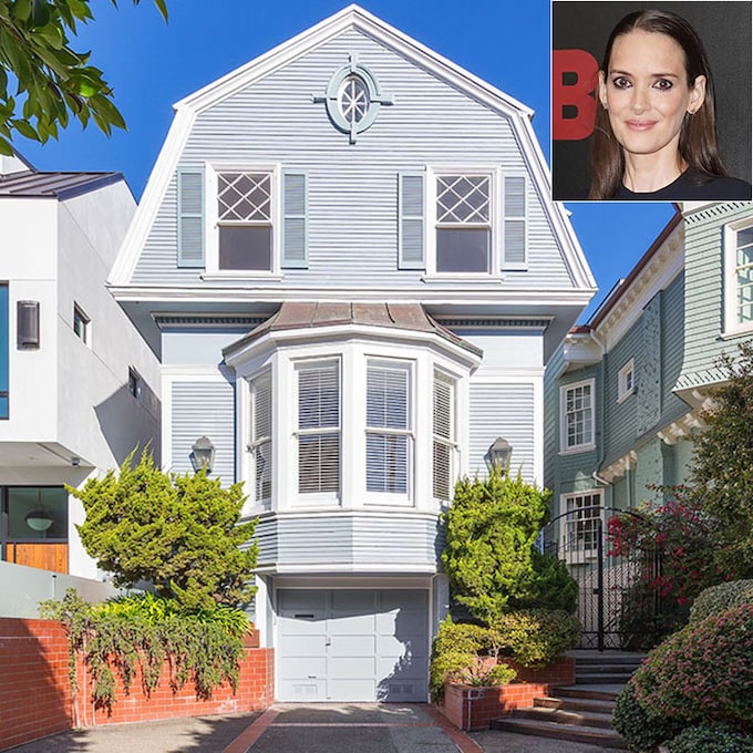Winona Ryder pone en venta su histórica casa de San Francisco