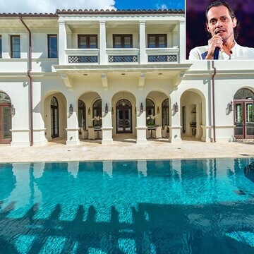 12 habitaciones, 14 cuartos de baño, 3 cocinas... así es la mansión de Marc Anthony en Florida