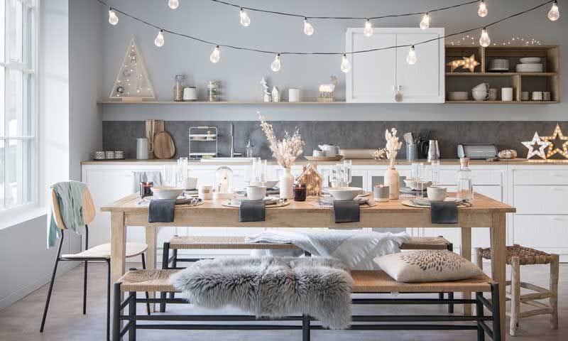 Ideas de decoración para preparar la cocina para esta Navidad - Foto 1