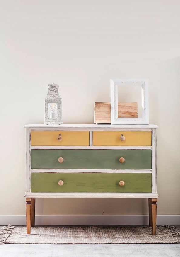 Aprende a redecorar un mueble con milk paint o pintura de leche - Foto 1