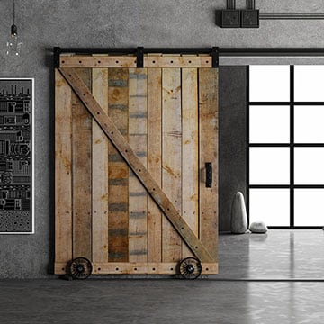 Construye una puerta corredera de 'estilo granero' para tu casa - Foto 1