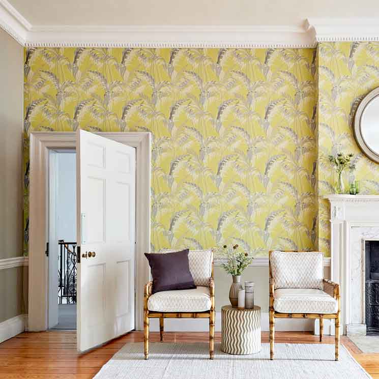 Papeles florales y botánicos, un toque de frescor extra para tus paredes