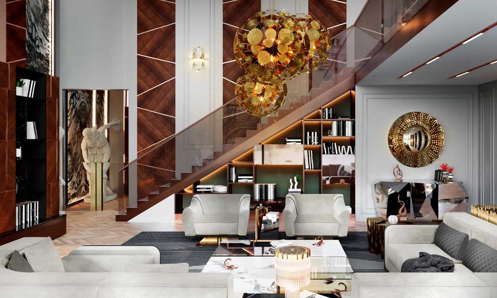 Una casa espectacular que adapta el lujo al estilo y las necesidades modernas