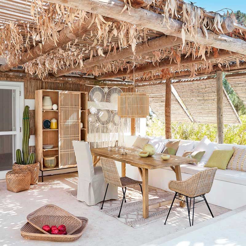 Por qué los muebles y accesorios de mimbre son tendencia en 2021 - Foto 13