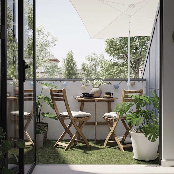 ¿Una terraza con pocos metros? 10 ideas estupendas para aprovechar el espacio