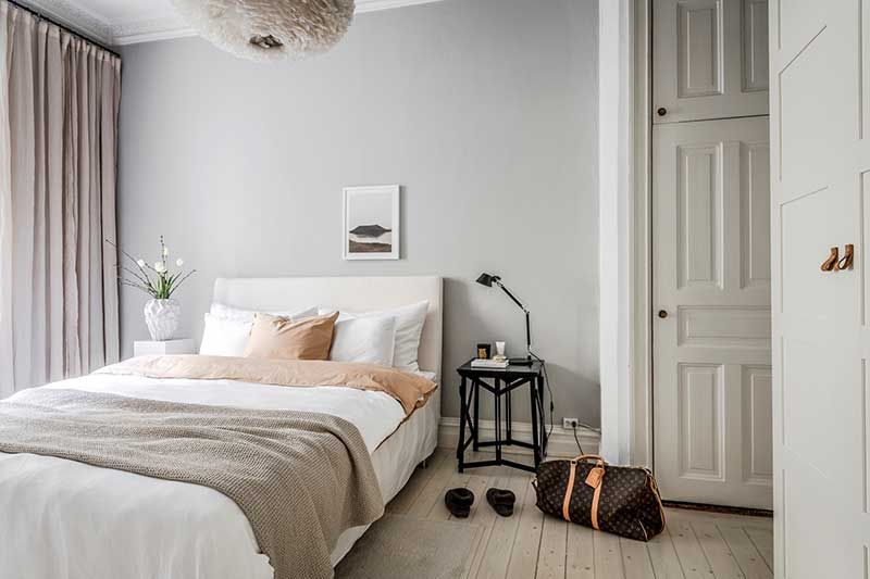 Puertas de color que no son blancas en la decoración de interiores - Foto 4