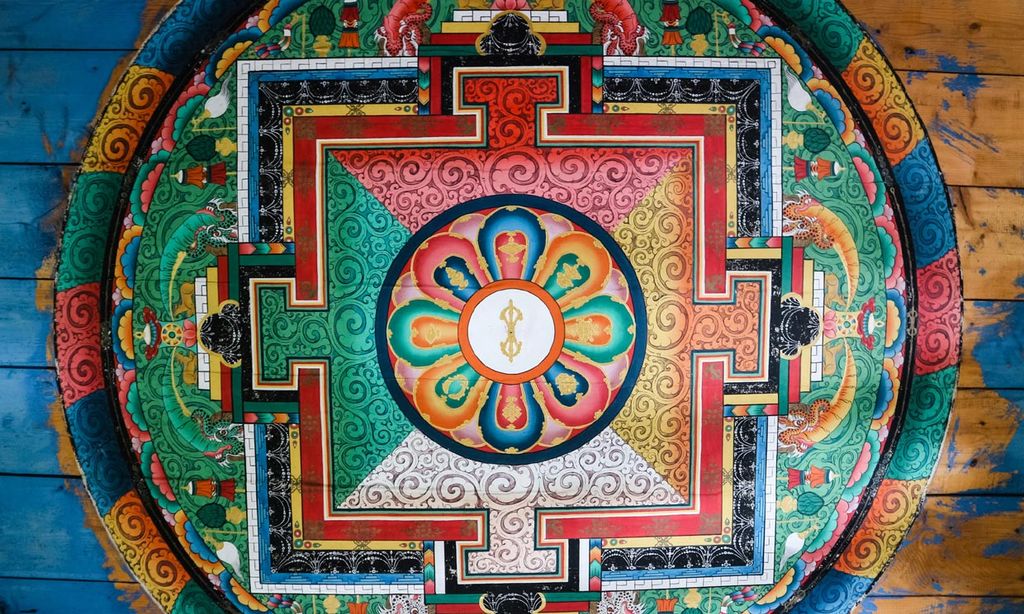 Este es el significado de los colores del mandala