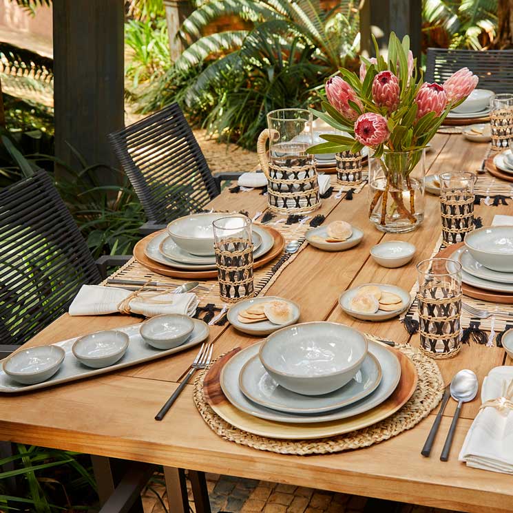 La mesa perfecta para comer juntos este verano