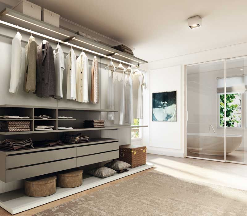 Cómo organizar un armario abierto para que sea estético y funcional