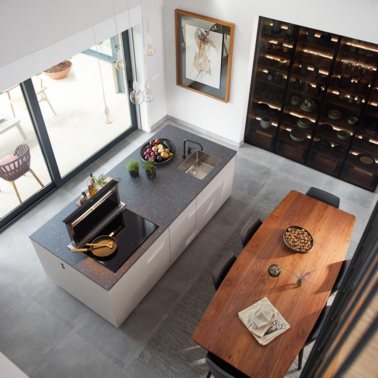 ¿Dónde colocar la placa de cocción y el fregadero en la cocina? - Foto 1