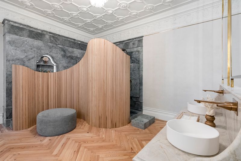 Ideas ingeniosas para introducir el color en la decoración del baño