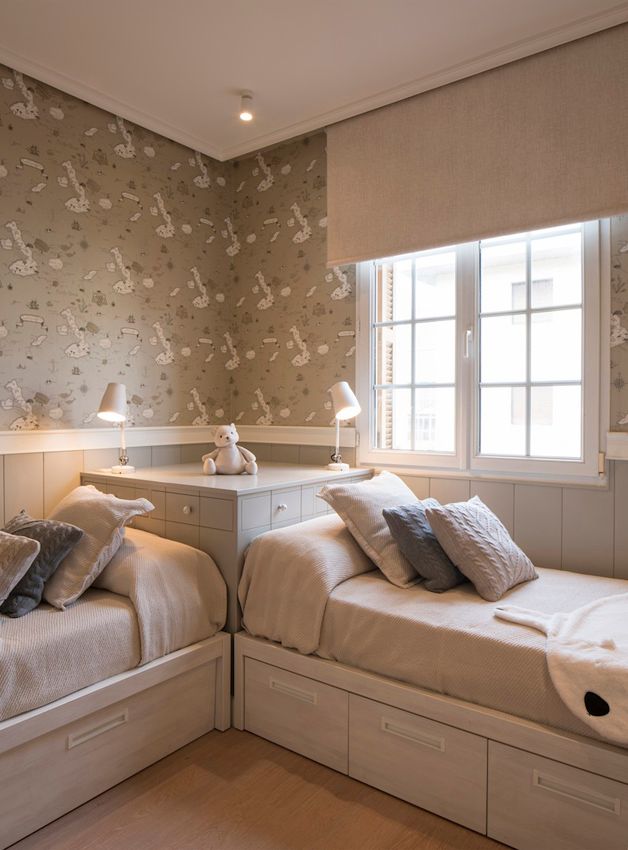 Cómo distribuir las camas en habitaciones infantiles compartidas - Foto 1