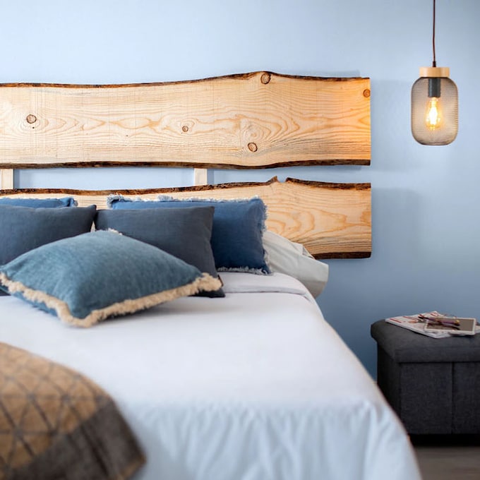 Construye un cabecero de madera para redecorar tu dormitorio