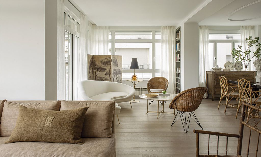 Diseño contemporáneo y amor por las antigüedades, combinación ganadora