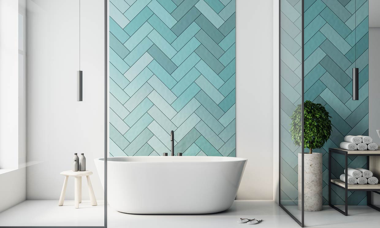 Cómo combinar los azulejos del baño - Foto 1