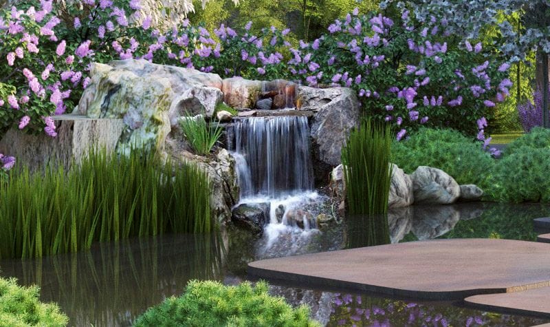 Fuentes, estanques y piscinas para decorar tu jardín con agua - Foto 4