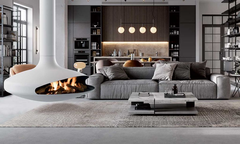 Chimeneas para el salón: cómo elegir la que mejor se adapta a tu estilo