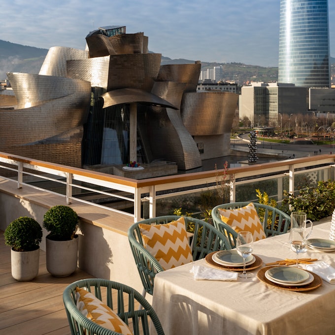 La conversión de dos pisos en un maravilloso dúplex con las mejores vistas de Bilbao