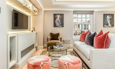 Un apartamento en Londres decorado con el estilo 'british' más sofisticado