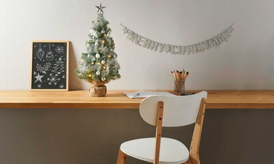 Estos árboles de Navidad son ideales, si no tienes mucho espacio en el salón