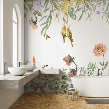 9 ideas que funcionan para decorar las paredes del cuarto de baño