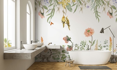 9 ideas que funcionan para decorar las paredes del cuarto de baño