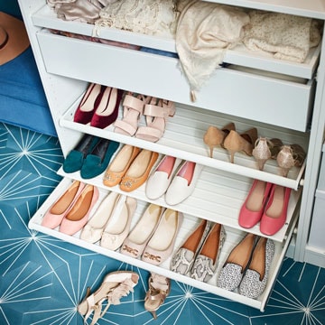 15 ideas prácticas de decoración para organizar y almacenar los zapatos en  casa