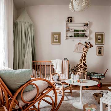 Perchero De Pared Infantil Madera Diseño Flores Niños