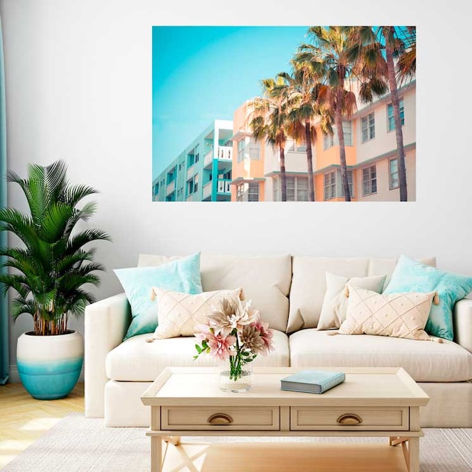 El estilo 'Miami Vibes' será uno de tus preferidos para decorar la casa este verano 