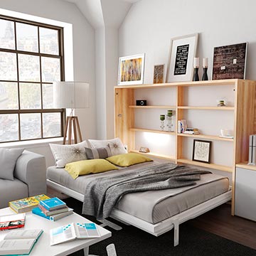 Cómo aprovechar espacios pequeños con camas plegables y corredizas