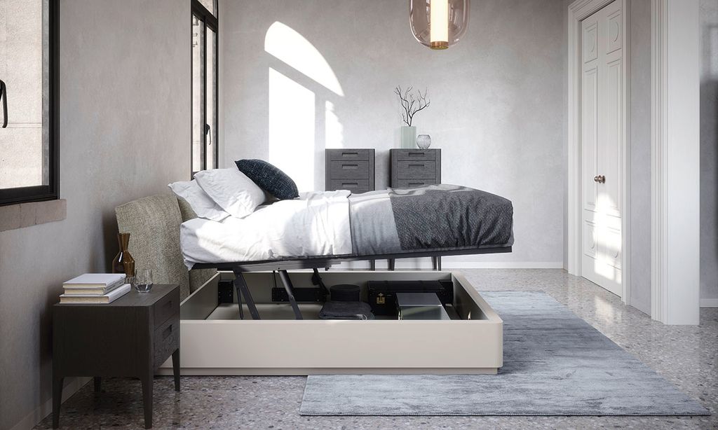 ¿Merece la pena elegir una cama con canapé abatible?