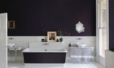 9 formas geniales de decorar el cuarto de baño con pintura
