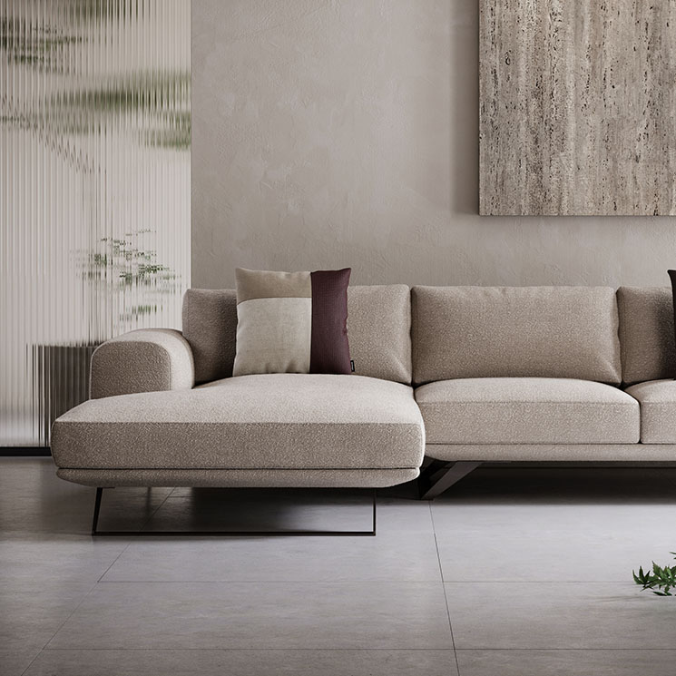 ¿Merece la pena elegir un sofá con chaise longue para el salón?