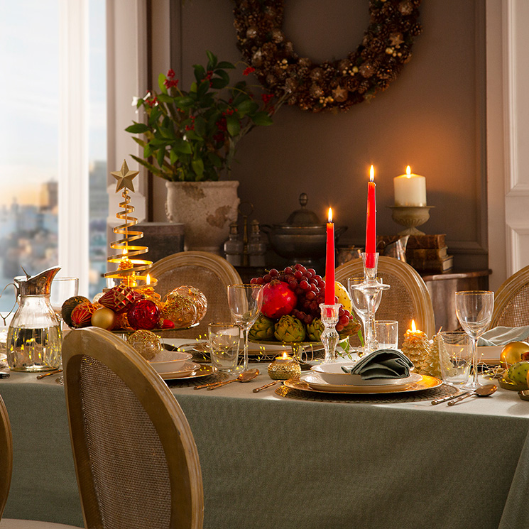 Vestir la mesa en Navidad con estilo con los consejos de una experta en la materia