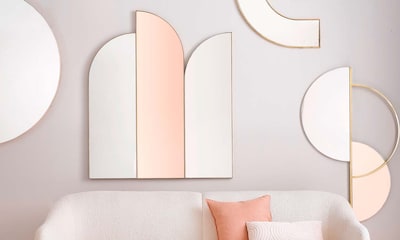 10 ideas de paredes decoradas con espejos para inspirarte