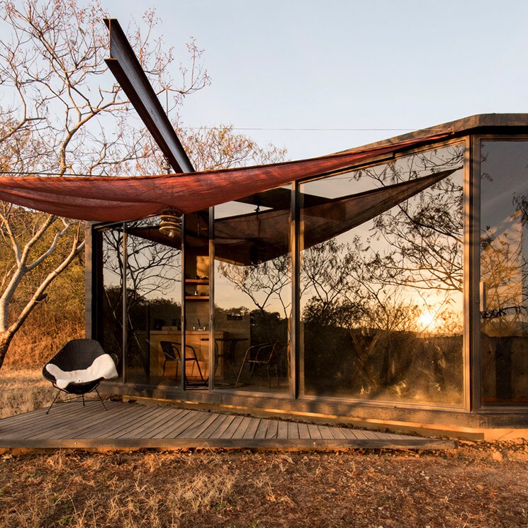 Descubre este proyecto: un 'bungalow' de estilo contemporáneo en mitad de la montaña