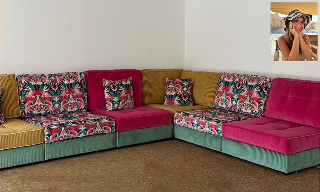 Nos chiflan los sofás modulares (¡hasta María Pombo tiene uno!)
