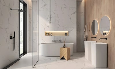 Así puedes modernizar el espacio de la ducha en el cuarto de baño
